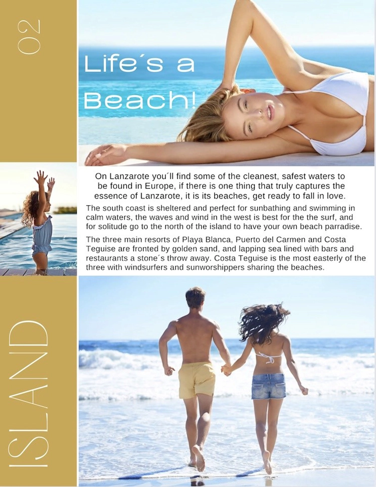 Life is a beach in Lanzarote