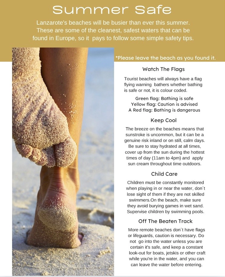 Lanzarote summer safe
